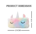 9 In 1 Items Gift Set Unicorn Diary Clear Folder Pouch Gel Pen Pencil 4 Pc Eraser Set Keychain Badge Fur Pouch Stickers Image 4
