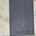 PVC Anti-Slip Doormat for Home & Bathroom Entrance Red Rectangular Mat (40x60 cm) Image 4