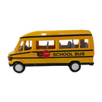 Toy School Bus With Tail Gate That Opens Pull Back Action Safe To Use Image 3