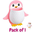 Penguin Storage Boxes Wall Mount Remote Control Holder Tvstand Makeup Storage Case Remote Phone Holder Makeup Wall Organizer Wall Remote Control Holderpink Pack Of 1 Image 1