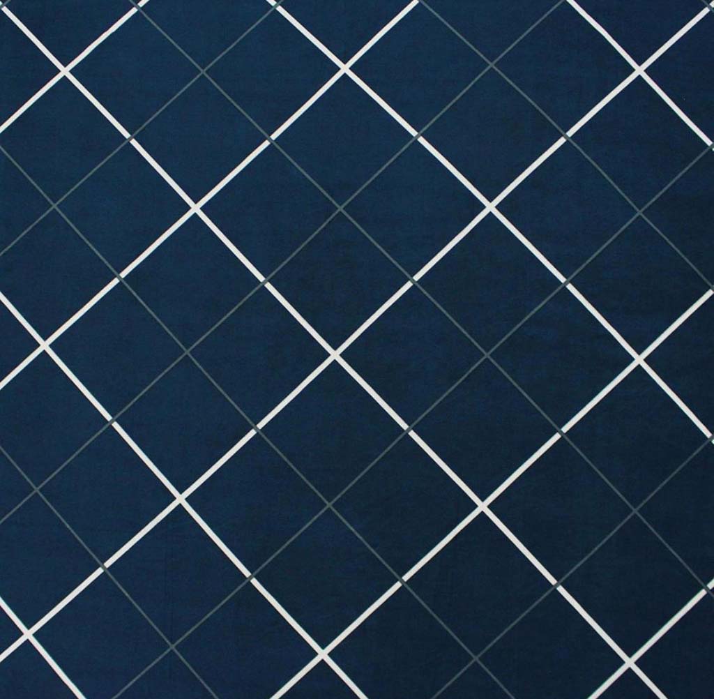 Glace Cotton (78x72 Inch) Double Size Bedsheet With 2 Pillow Cover in Blue Color Image 3