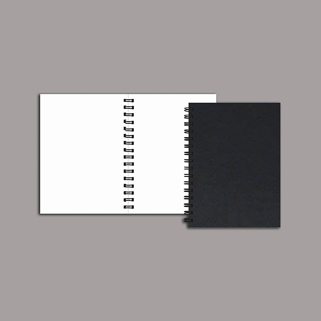 Prints Girlish Wire Bound Spiral Printed Notebook With White Unruled Plane Pages Wire Bound Spiral Printed Unruled Diary Notebooks For Girls Stylish Pages 160 Size A5 Image 3