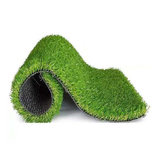 Artificial Grass Anti-Slip Doormat for Home & Bathroom Entrance Green Rectangular Mat (38x58 cm) Image 1