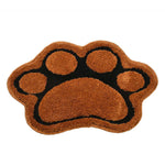 Microfiber Anti-Slip Doormat for Home & Bathroom Entrance Grey Pet Feet Mat (50x80 cm) Image 2