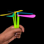22 Air Flying Toys Propeller Bamboo Copter Outdoor Flying Toy Party Game For Kids & Adults Image 3