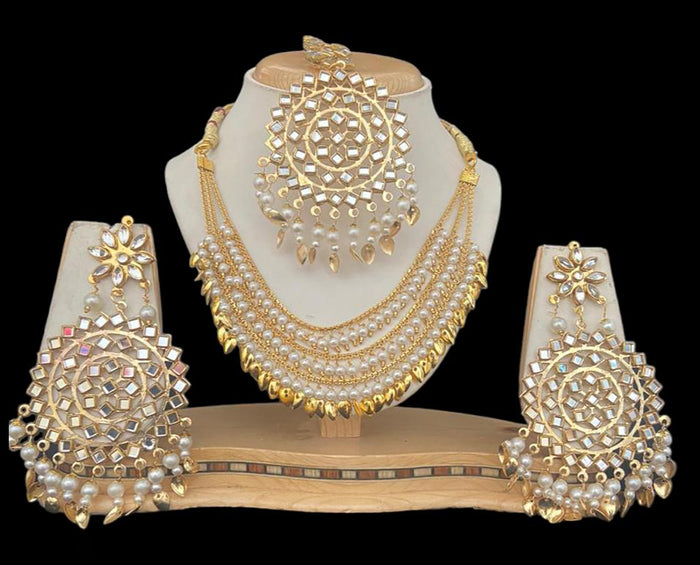 Premium Artificial Traditional Jewelry Collection: Ethnic Necklace & Earring Sets Image 1