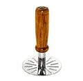 Stainless Steel Pav Bhaji Masher With Rust Resistant Wooden Handle Kitchen Tool Set For Sturdy Easy Grip Durable And Multipurpose Cooking Image 1