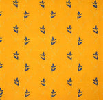 Cotton (78x72 Inch) Double Size Bedsheet With 2 Pillow Cover in Yellow Color Image 4