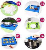 Silicon Fondant Rolling Mat With Measurements Stretchable For Kitchen Roti Chapati Cake Pad Cooking Image 4