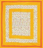 Cotton (90x100 Inch) Double Size Bedsheet With 2 Pillow Cover in Yellow Color Image 2