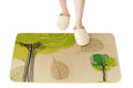 Jute Anti-Slip Doormat for Home & Bathroom Entrance Multicolor Rectangular Mat (50x70 cm) Image 1