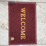 PVC Anti-Slip Doormat for Home & Bathroom Entrance Red Rectangular Mat (40x60 cm) Image 2