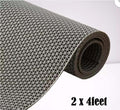 Rubber Anti-Slip Doormat for Home & Bathroom Entrance Grey Rectangular Mat (2x4 Feet) Image 1