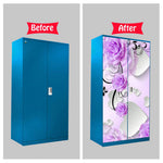 Decorner Almirah Stickers Self Adhesive Almirah Door Wallpapers Wall Stickers For Home Wardrobe Doors 213X99Cm Image 4