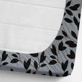 Cotton (90x90 Inch) Double Size Bedsheet With 2 Pillow Cover in Grey Color Image 1