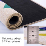 Jute Anti-Slip Doormat for Home & Bathroom Entrance Multicolor Rectangular Mat (50x70 cm) Image 4