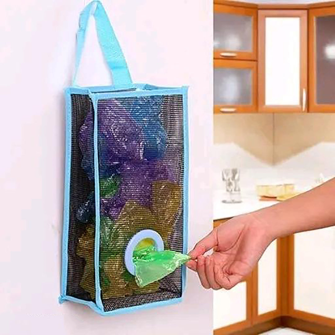Home Store Recycle Mesh Bag Holder Hanging Storage Organizer For 100L Garbage Bags Image 1