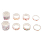 Chocolate Scented Diary With 10 Random Washi Tapes Cute Stationery Combo For Kids Image 3