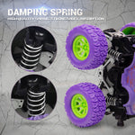 2 Monster Truck Friction Powered Cars Toys 360 Degree Stunt Image 3