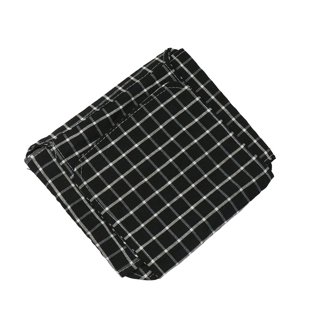 Cotton Double Layer Roti Clothes Wrap With Flaps Cotton Cloth For Chapati Pack Of 3 Image 3