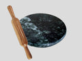 Roti Maker With Wooden Belan Marble Chakla Diameter With Belan Rolling Image 1
