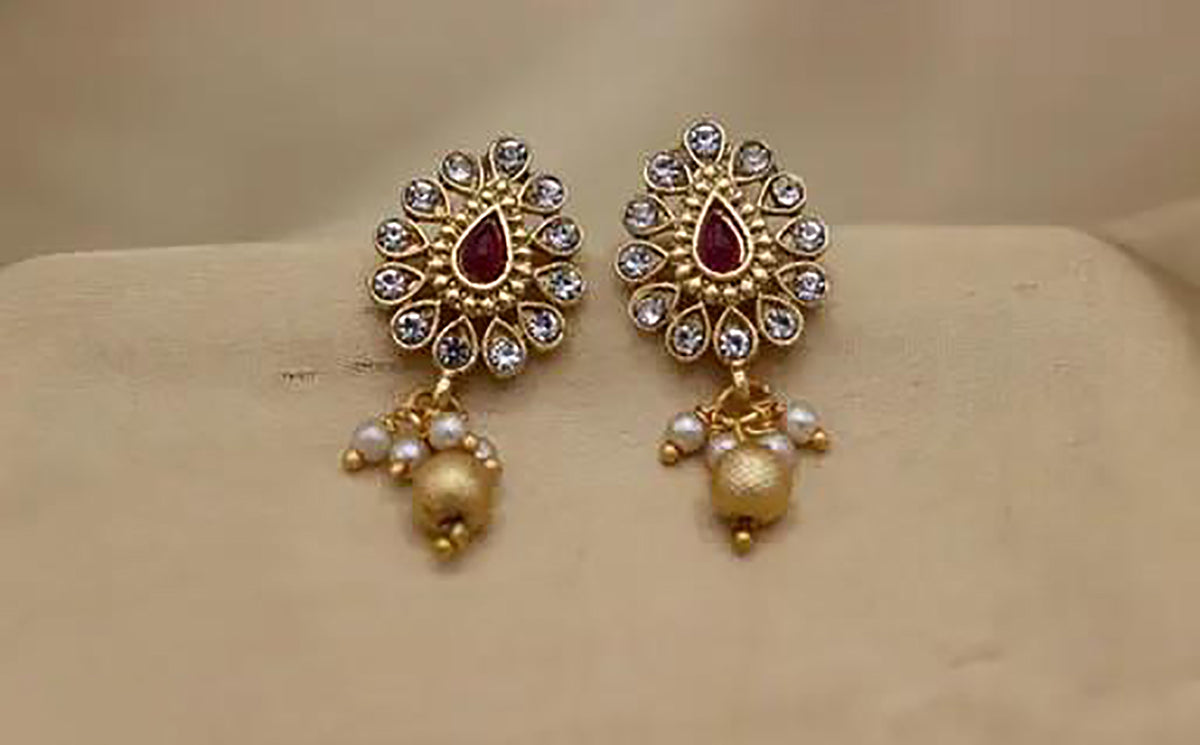 Premium Artificial Traditional Jewelry Collection: Ethnic Necklace & Earring Sets Image 3