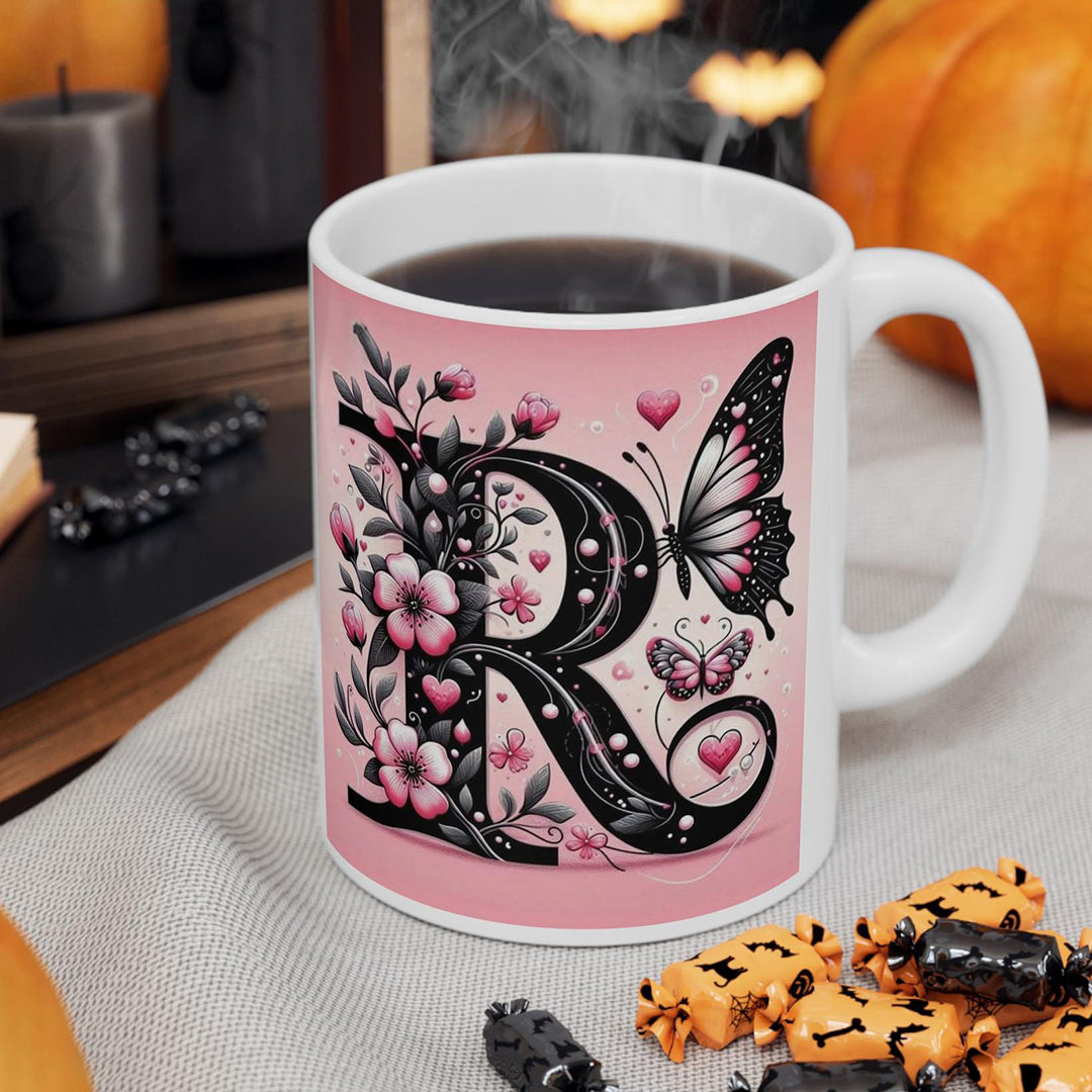 Letter R Mug Alfabet R Mug R Mug R Word Mug Mug For R Word Name Person Image 1