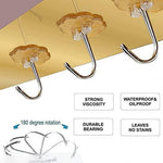 Adhesive Backing Stickease Sticks Firmly To Smooth Surfaces Like Tiles Glass Marble Or Metalno Drilling Or Nails Required Its A Perfect Option For Renters Or Anyone Looking To Avoid Wall Damage Image 3