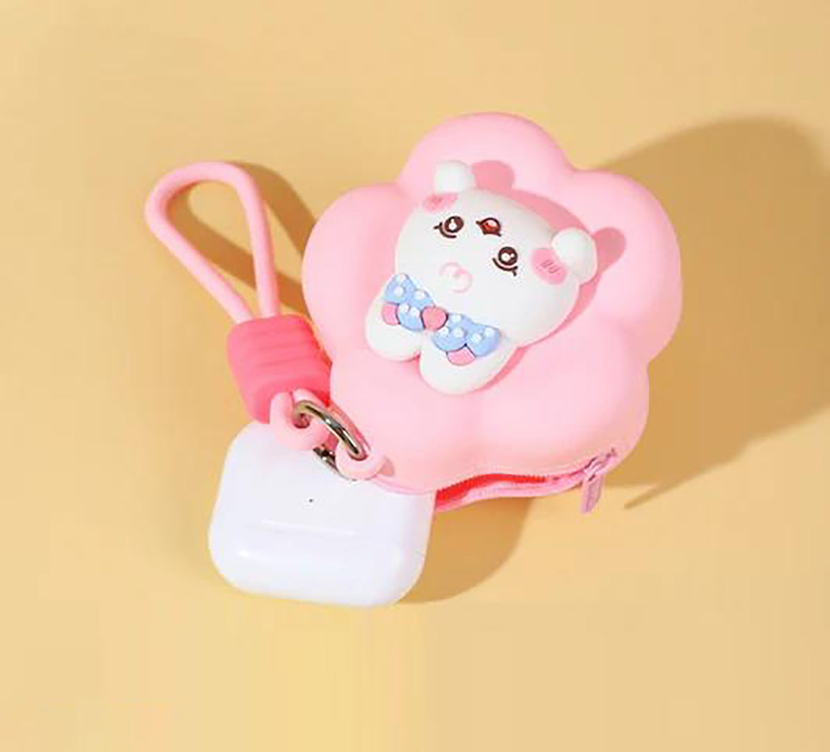 Animal Silicone Pouches Cartoon Stationery Zip Pouch For Store Different Items Image 2