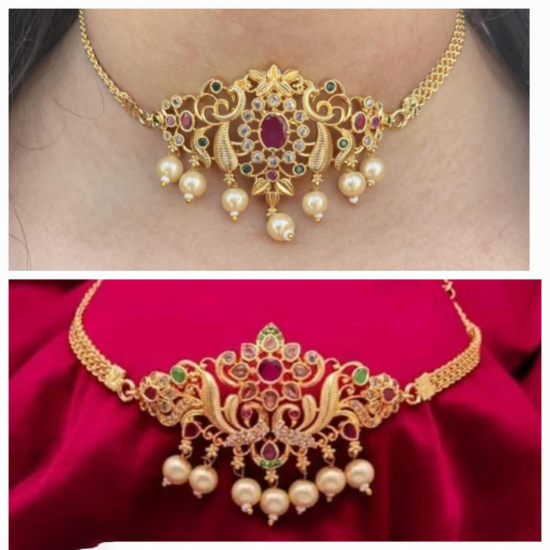 Premium Artificial Traditional Jewelry Collection: Ethnic Necklace & Earring Sets Image 1