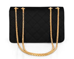 Handbag For Women And Girls Stylish Black PU Leather Bag Image 2