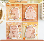 Cartoon Sticky Notes Self Adhesive Decorative Memo Pads For Daily Notes Reminders Messages Image 4