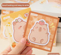 Cartoon Sticky Notes Self Adhesive Decorative Memo Pads For Daily Notes Reminders Messages Image 1