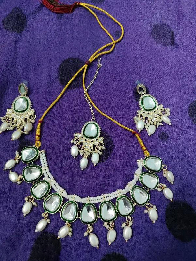 Premium Artificial Traditional Jewelry Collection: Ethnic Necklace & Earring Sets Image 2