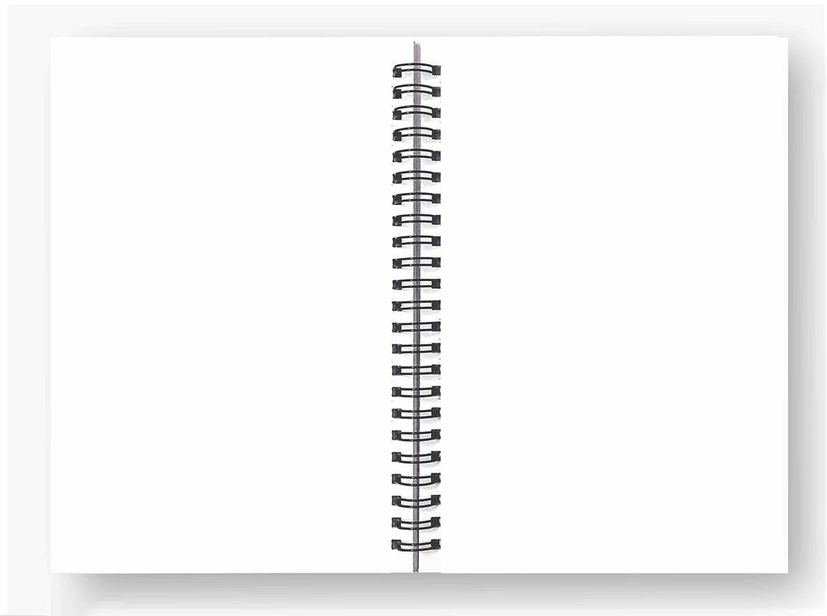 Pack Of 2 144 Pages Unruled Notebook Diary Image 4