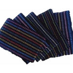 Cotton Anti-Slip Doormat for Home & Bathroom Entrance Multicolor Rectangular Mat (40x60 cm) 3 Pcs Image 2