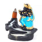Pmr Resin Smoke Backflow Fountain Like Waterfall Radha Krishana Incense Holder Decorative Showpiece Gift Incense Cones 10X7X 10 Cmidols Image 2
