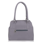 Handbag For Women And Girls Stylish grey PU Leather Bag Image 2