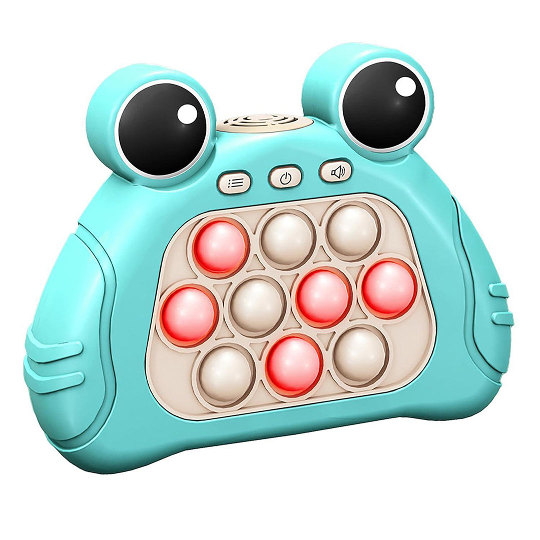Mini Fast Push Pop Interactive Game Toy Light Up Bubble Pop Fidget Toy For Kids Random Color Image 1