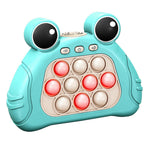 Mini Fast Push Pop Interactive Game Toy Light Up Bubble Pop Fidget Toy For Kids Random Color Image 1