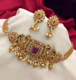 Premium Artificial Traditional Jewelry Collection: Ethnic Necklace & Earring Sets Image 4