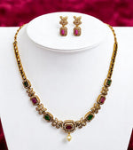 Premium Artificial Traditional Jewelry Collection: Ethnic Necklace & Earring Sets Image 4