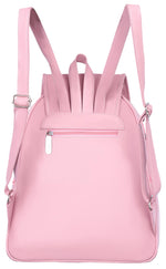 Handbag For Women And Girls Stylish Pink PU Leather Bag Image 2
