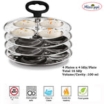 Missippi Stainless Steel Idli Maker Stand With Idli Lifter 16 Idli Stand Image 3