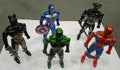 Super Hero Characters Action Figure Play Set Best Gift For Birthday 5 Piece Height 45 Inch Each Multicolour Image 1