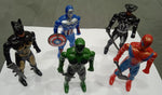 Super Hero Characters Action Figure Play Set Best Gift For Birthday 5 Piece Height 45 Inch Each Multicolour Image 1