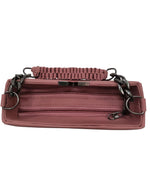 Handbag For Women And Girls Stylish Brown Canvas & Leather Bag Image 4