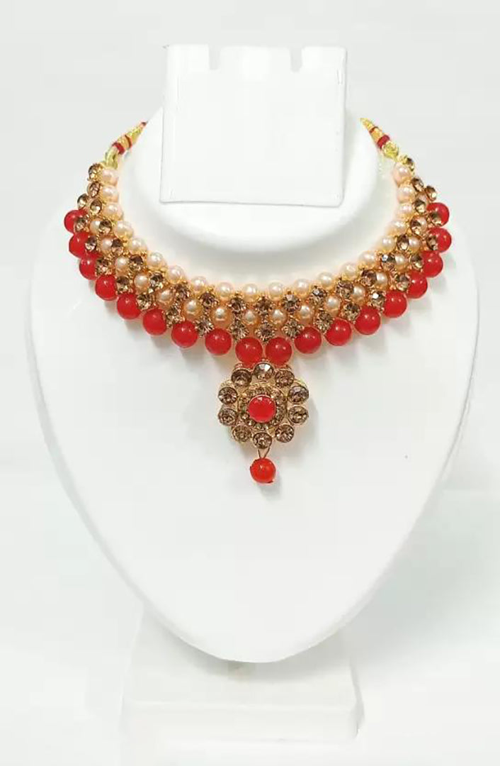 Premium Artificial Traditional Jewelry Collection: Ethnic Necklace & Earring Sets Image 2