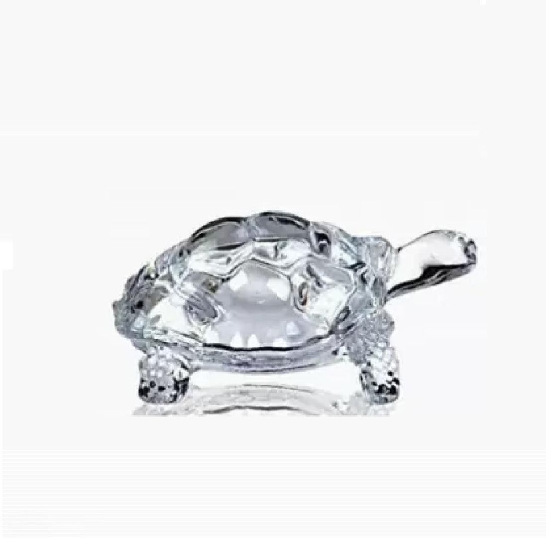 Crystel Turtle For Home Decor Office Decor God Blessing Good Blessing Gift Products Home Decor Showpiece Image 3