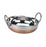 Kadai With Copper Bottom 35 L Steel And Copper Kad Image 1